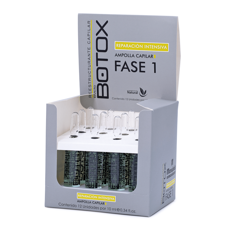 Ampolla capilar Botox fase 1 - 10 ml / 12 unidades
