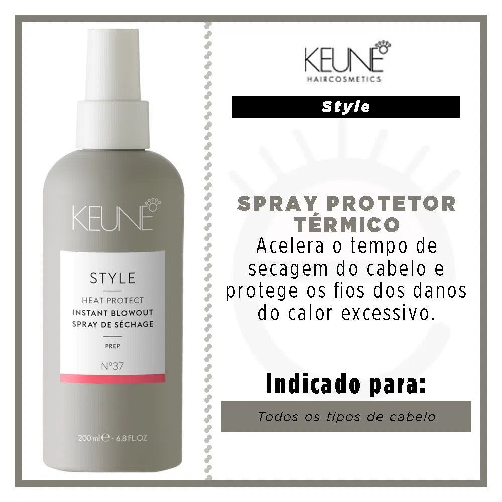 Heat Protect Instant Blowout Spray