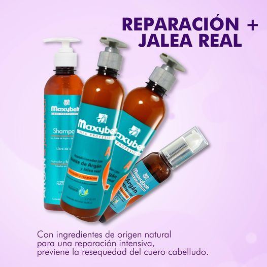 Acondicionador con Aceite de Argán y Jalea Real