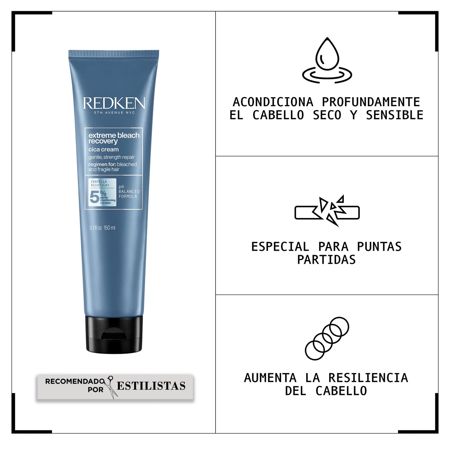 Extreme Bleach Recovery Leave- In Cica Cream