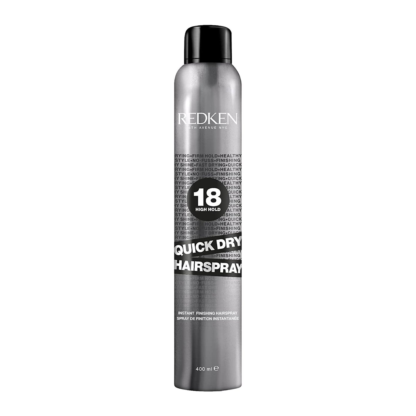 Quick Dry Hairspray 18 - Laca de Fijación de Secado Rápido