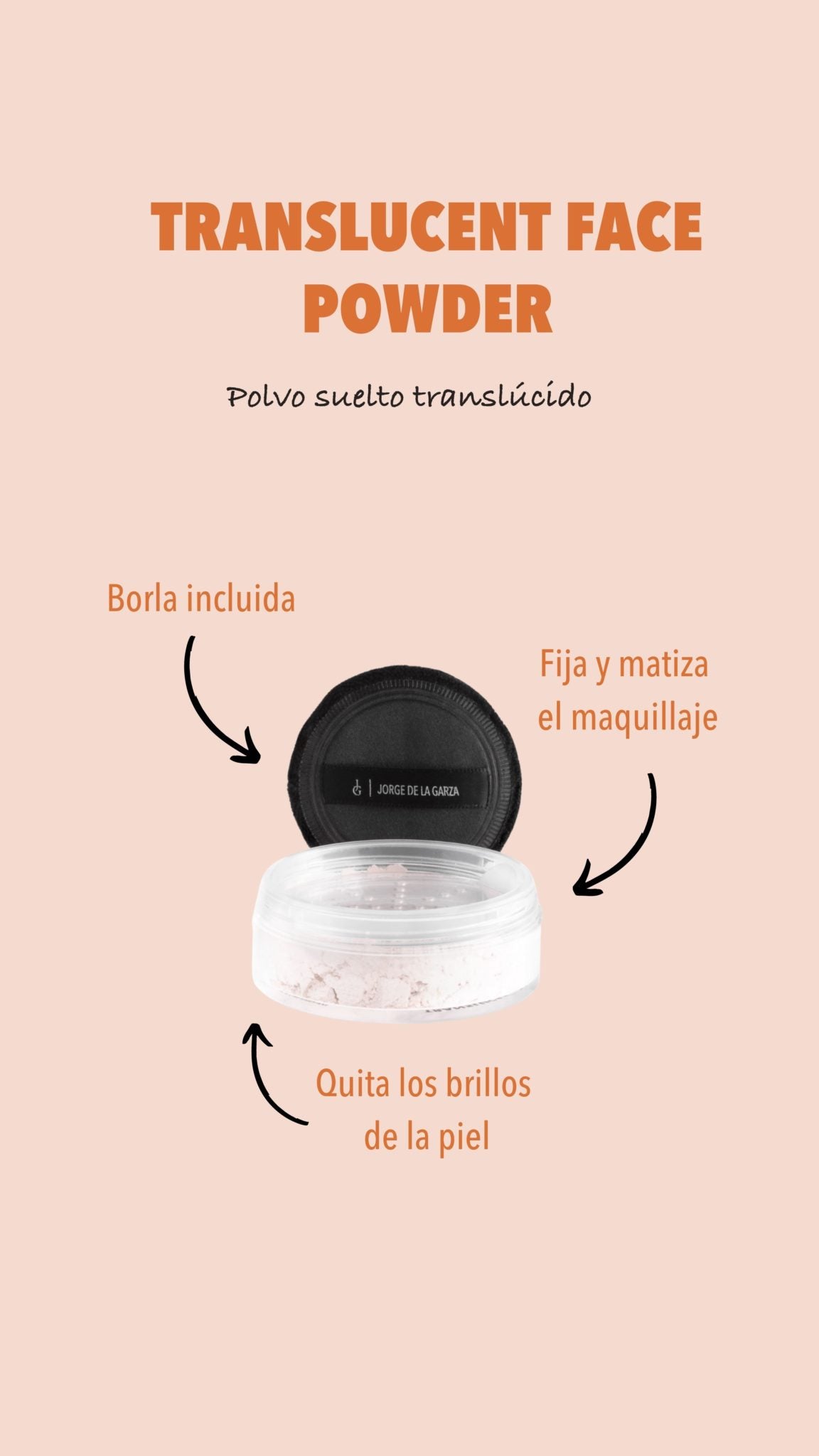 Polvo Suelto Translúcido - Translucent Face Powder