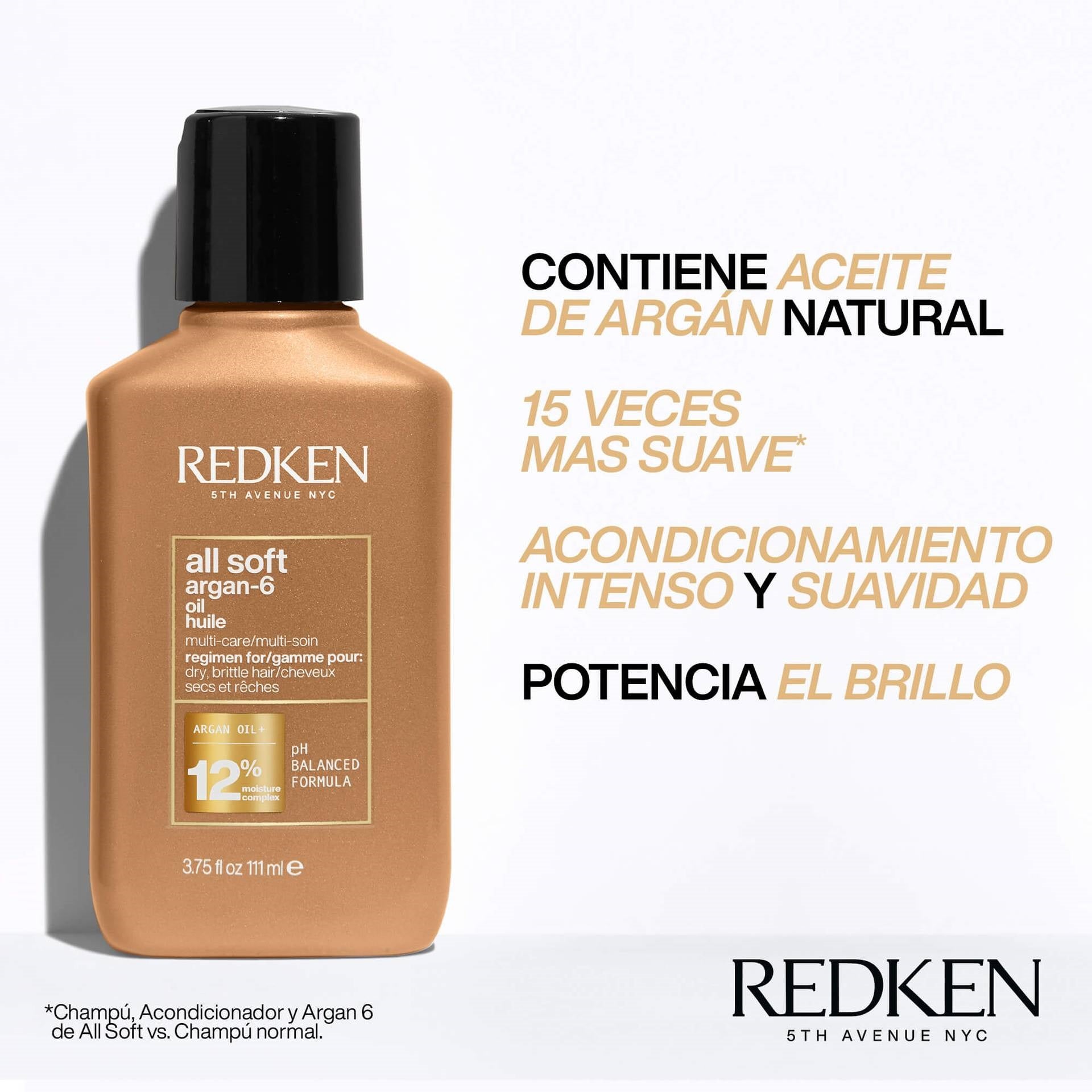 Redken All Soft Argan-6 Oil for Dry Hair